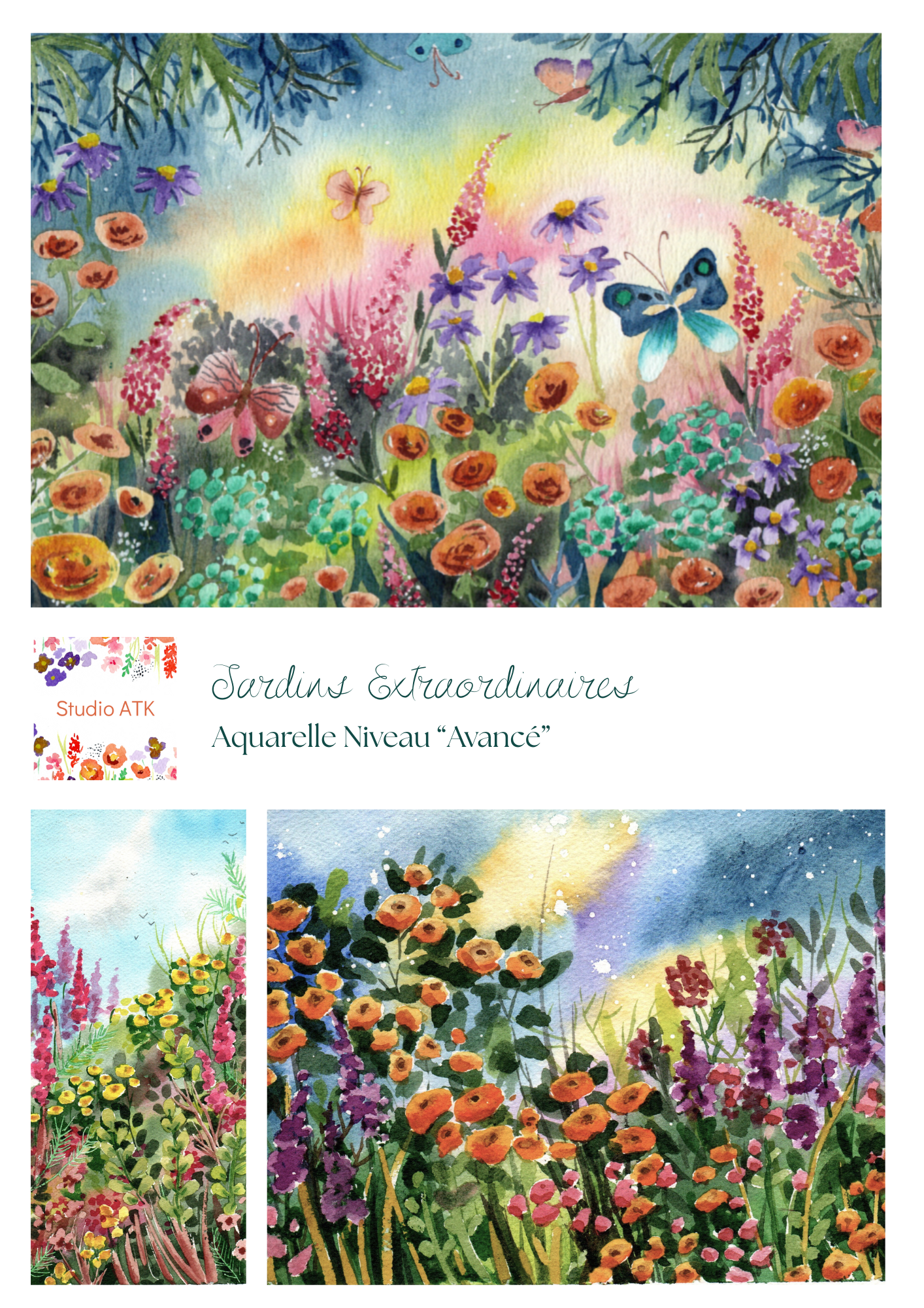 ATELIER Jardins Extraordinaires - Niveau Initiés 23 octobre 2025