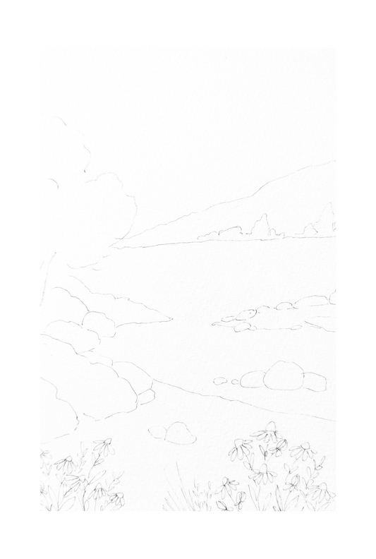 Dessin à imprimer Paysage