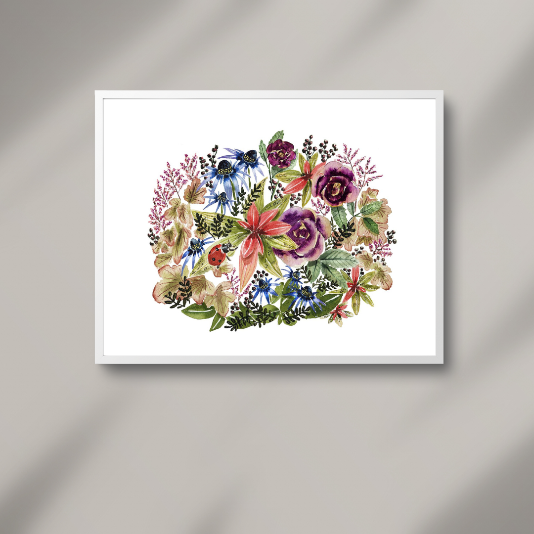 Illustration FineArt "La coccinelle"