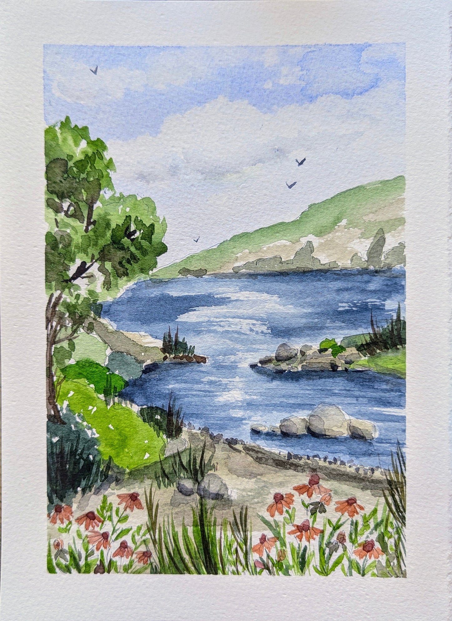Dessin à imprimer Paysage