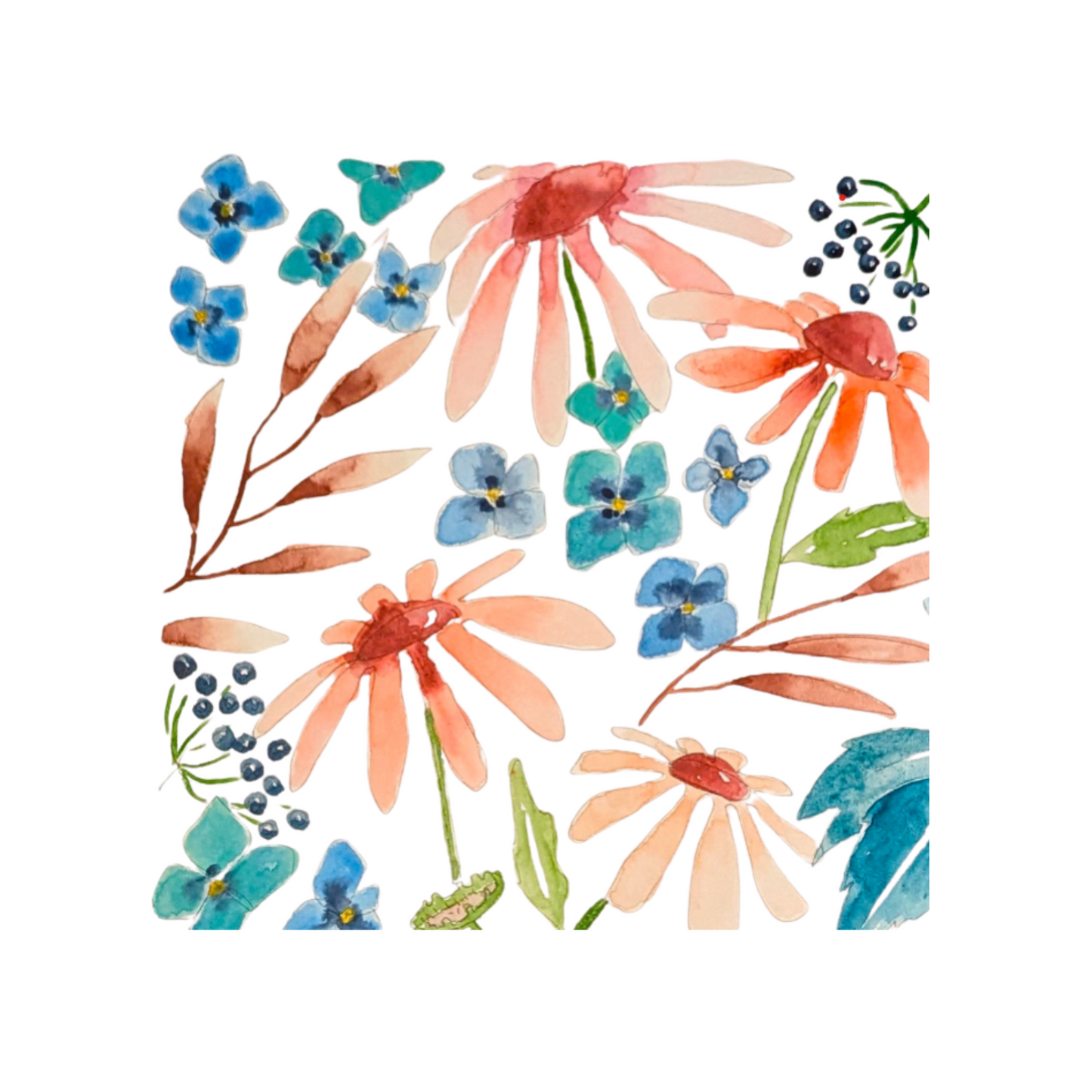 Dessin à imprimer "Marguerites"