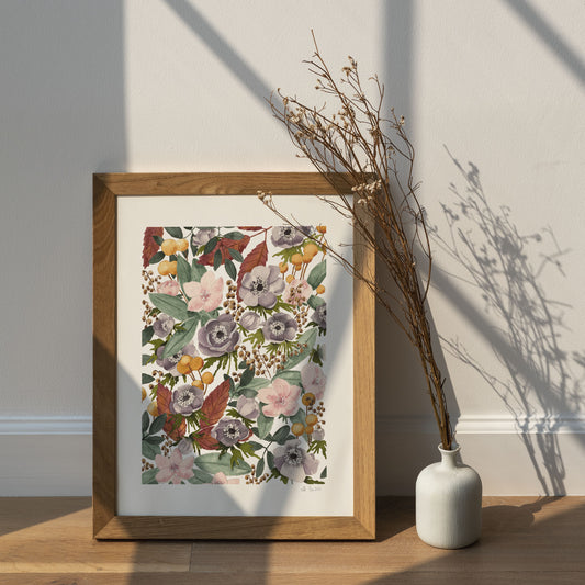 Illustration FineArt "Anémones"