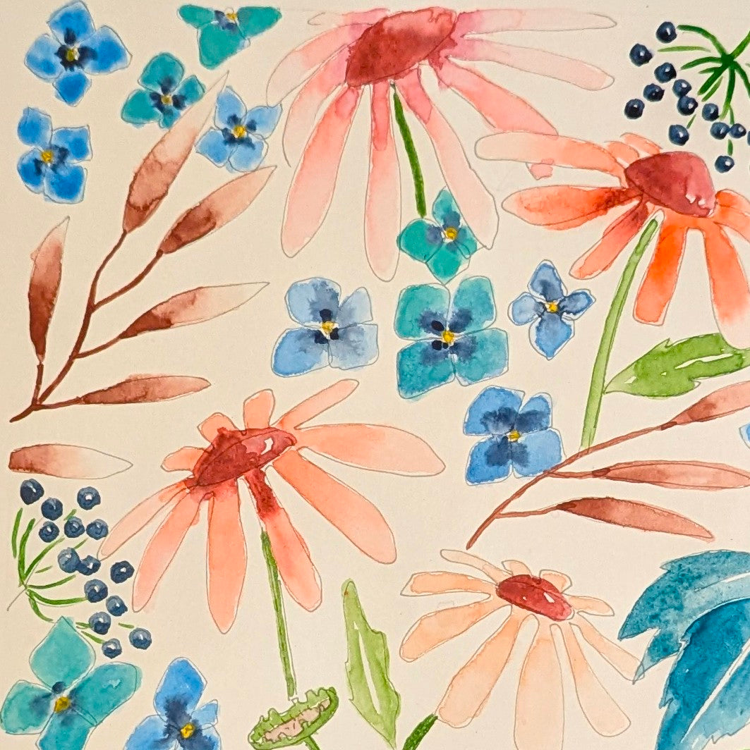 Dessin à imprimer "Marguerites"