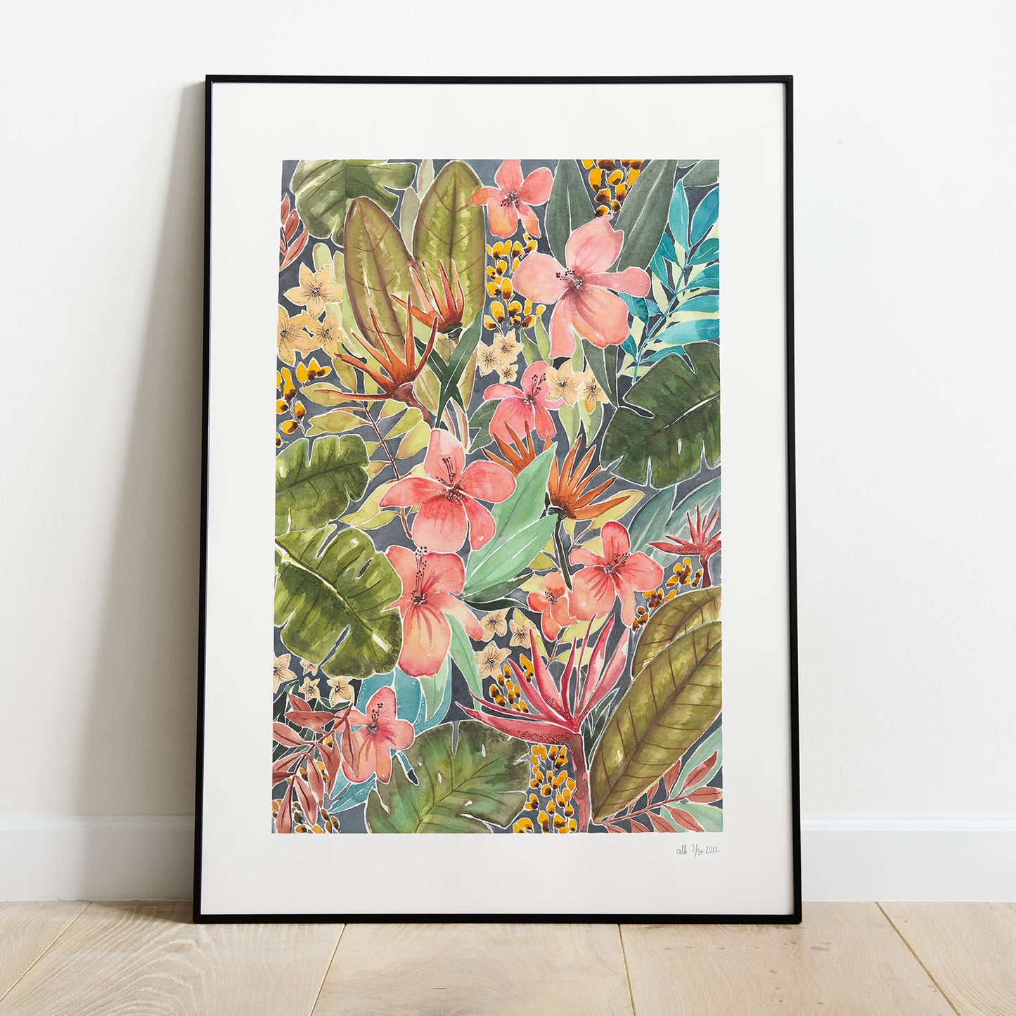 Illustration FineArt "Strelitzias"