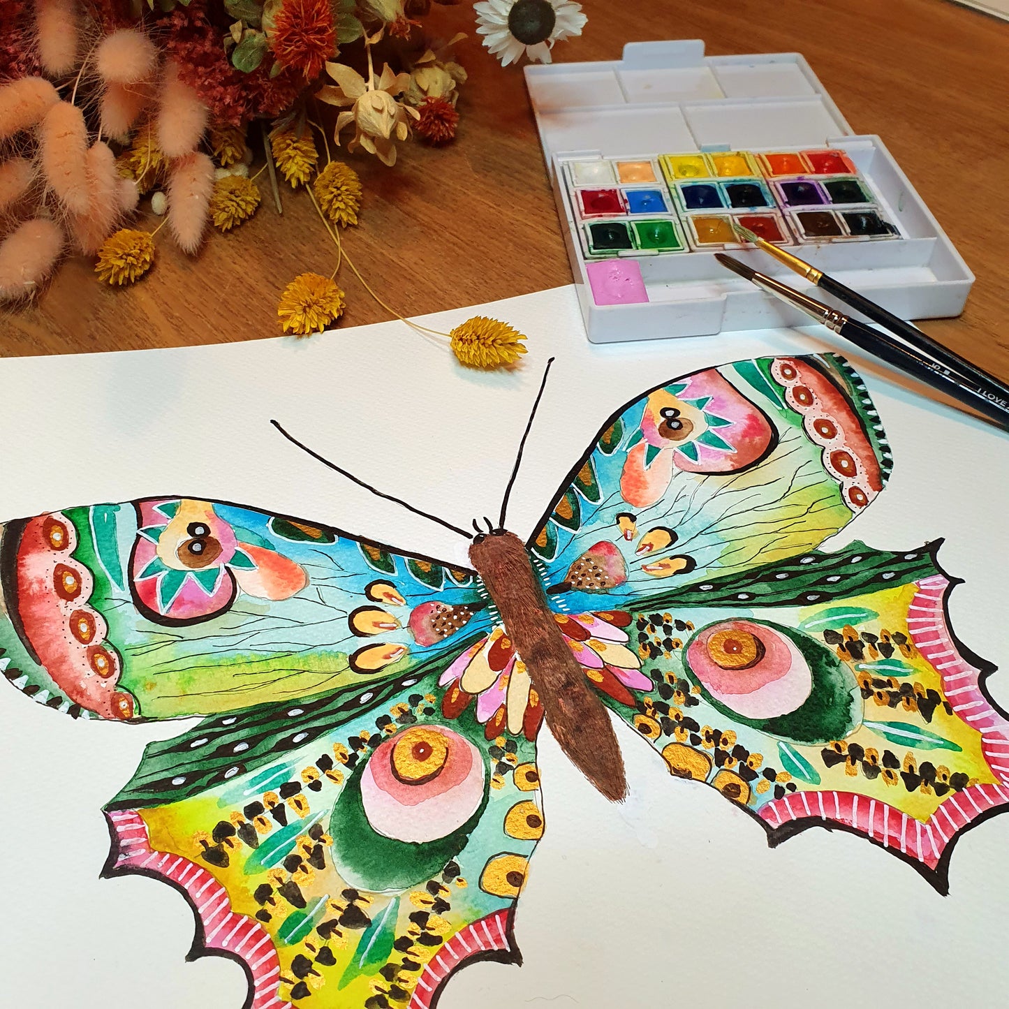 ATELIER DE GROUPE PRIVATIF : DECOUVERTE DE L'AQUARELLE