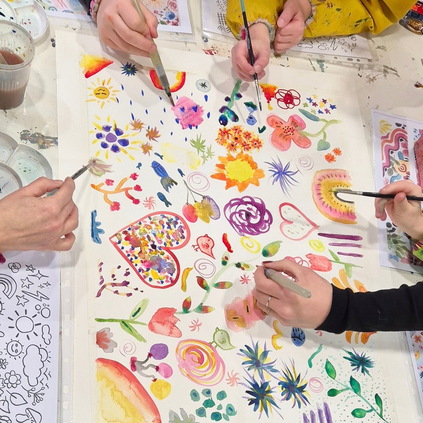 ATELIER AQUARELLE EN FAMILLE - NIVEAU 1 - 6 juin 14h30 - 16h30