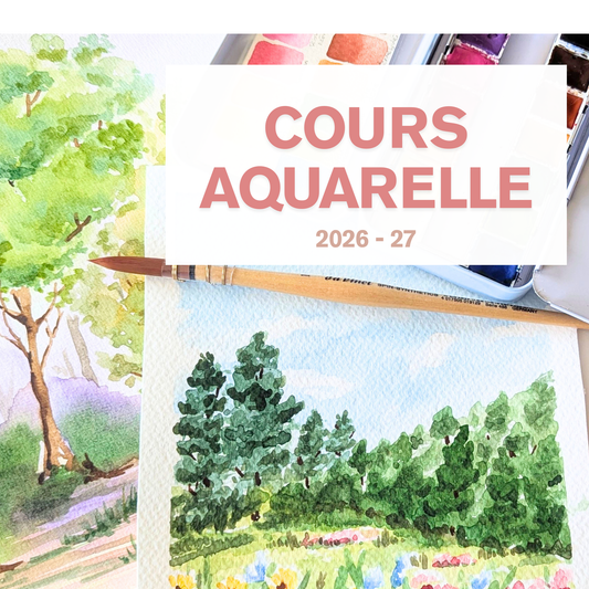 Cours d'aquarelle - 2026-27