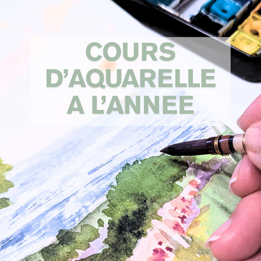 Cours d'aquarelle - 2025-26
