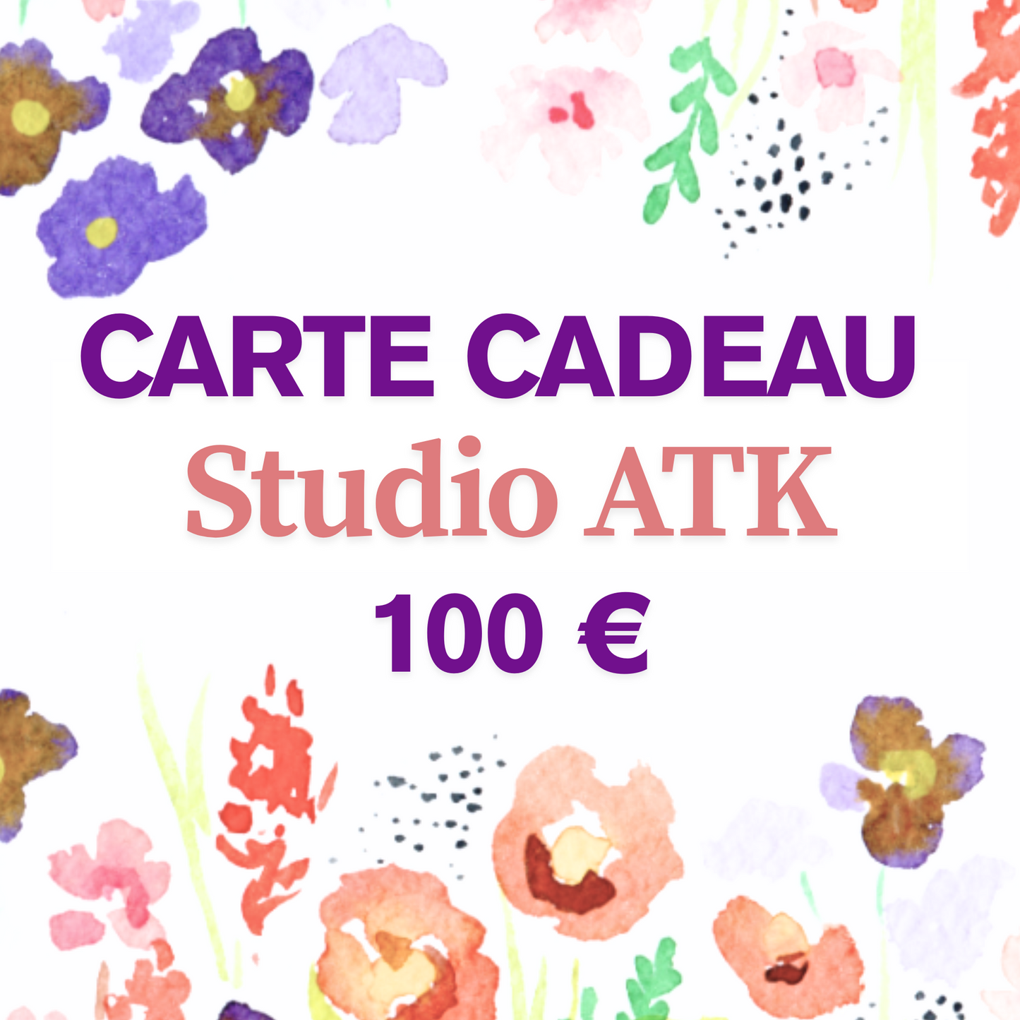 Carte Cadeau  Studio ATK
