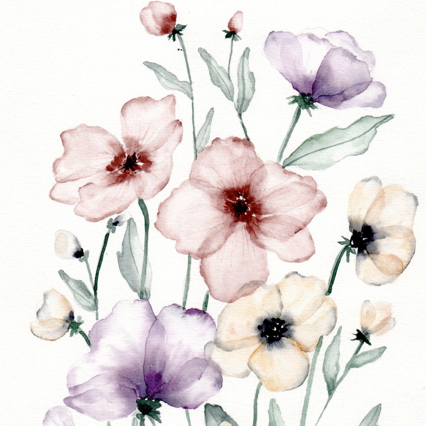 STAGE D'AQUARELLE "FLEURS" - 4 demi-journées -