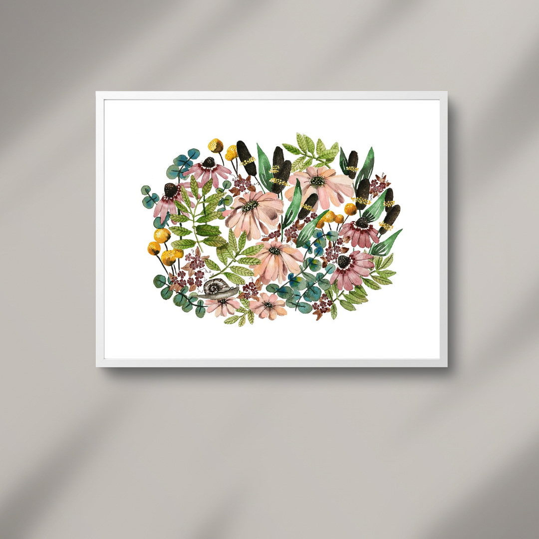 Illustration FineArt "L'escargot"