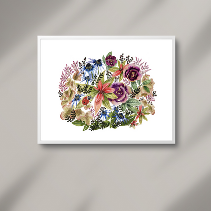 Illustration FineArt "La coccinelle"