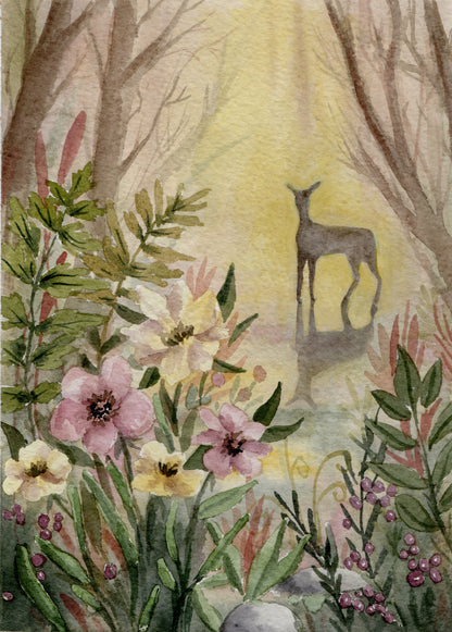 ATELIER AQUARELLE "Balade en Forêt" - Niveau 3 - 22 mai 2025 - 18h30 à 21h30