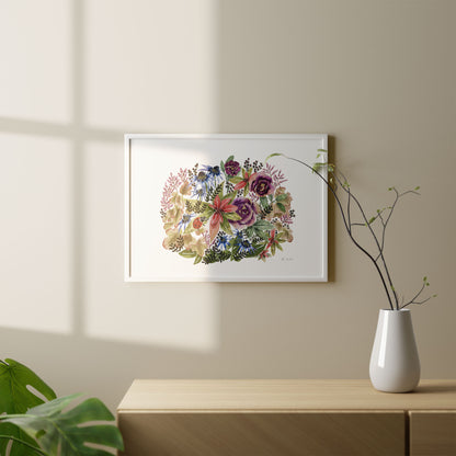 Illustration FineArt "La coccinelle"