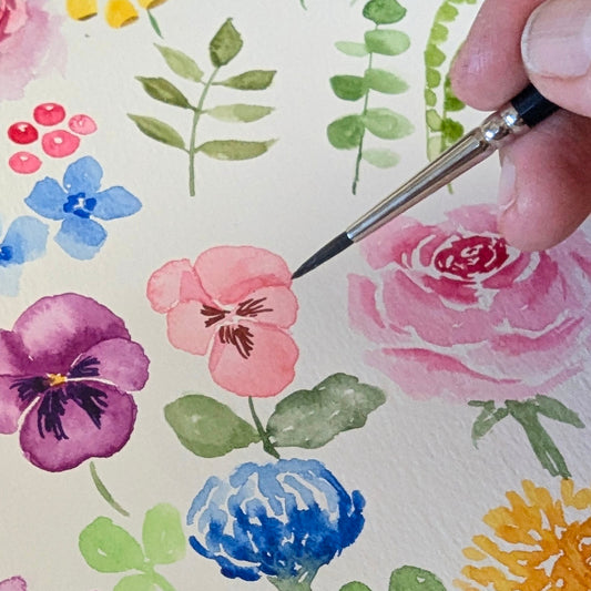 STAGE D'AQUARELLE "FLEURS" - 11 et 12 Juillet 2025