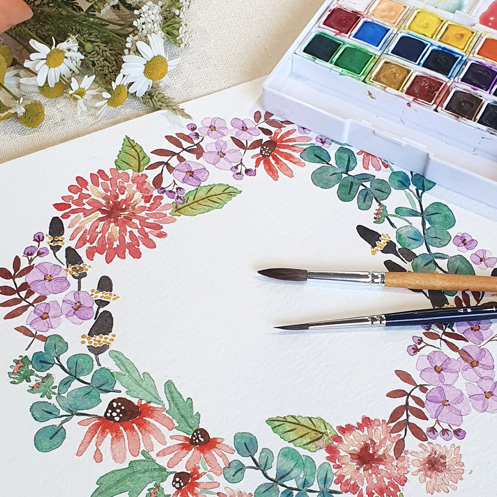 ATELIER DE DECOUVERTE DE L'AQUARELLE - NIVEAU 1 - 10 Octobre 2026 - 14h30-17h30